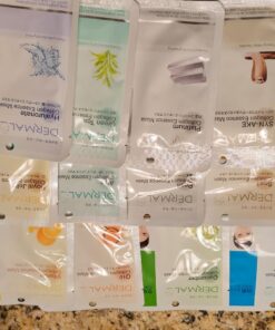 DERMAL 16 Combo Pack A Collagen Essence Korean Face Mask - Hydrating & Soothing Facial Mask with Panthenol - Hypoallergenic Self Care Sheet Mask for All Skin Types - Natural Home Spa Treatment Masks 16 Count (Pack of 1) Set A 16 Colors 39 81tKRTBlIAL