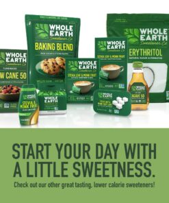 WHOLE EARTH 100% Erythritol Zero Calorie Plant-Based Sugar Alternative, 4 Pound Pouch (Packaging May Vary ) Granulated 4 Pound (Pack of 1) 29 81tKtTUD7dL