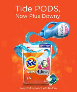 Tide PODS 4 in 1 with Downy, Laundry Detergent Soap PODS, April Fresh Scent, 73 Count, Packaging May Vary 22 81tMDhbFegL