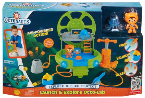 Fisher-Price Octonauts Launch and Explore Octo-Lab Standard Packaging