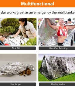 NAVAdeal 2 Pack Silver Highly Reflective Mylar Films, 82x 47Inch, Metallized Foil Covering Sheet, Garden Greenhouse Farming, Increase Plant Growth Save Power, Reduce Uneven Heat Environment Safe Pack of 2 27 81tOkU5h6YS