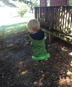 Squirrel Products Heavy Duty Green Disc Tree Swing with Rope for Outdoor Play - Easy DIY Addition to Playset or Tree 35 81tP7aGDkQL