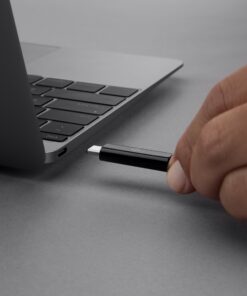 Belkin USB C Cable - Thunderbolt 3, 6.5 Feet/2 Meters, USB C to USB C Cable Type, Fast Charging Up To 100 Watts, Fast Transfer up to 40 Gbps, Supports 5K Ultra HD Displays - Black 6.5 FT 18 81tPDt7AUL