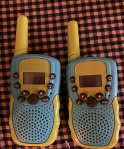 Selieve Toys for 3-12 Year Old Boys Girls, Walkie Talkies for Kids 22 Channels 2 Way Radio Toy with Backlit LCD Flashlight, 3 Miles Range for Outside, Camping, Hiking Blue 45 81tPssqnWfL