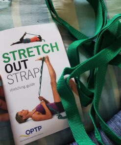 The Original Stretch Out Strap with Exercise Book - Made in the USA by OPTP - Top Choice of Physical Therapists, Athletic Trainers & Yoga 43 81tQgm448L 1