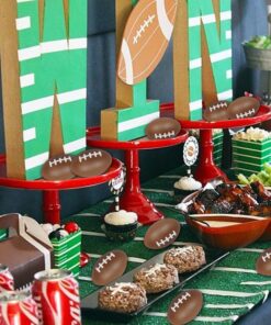 Mini Foam Footballs 12 Pcs Pack | 3.25” Inch Party Favor Balls for Kids | Mini Football Stress Ball Bulk | Toy Sports Little Footballs | Big Game Party Decoration Balls | Small Foam Football for Kids 12 Pack (Footballs) 20 81tRCDrUO1L