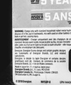 Energizer Rechargeable AA Batteries, Recharge Power Plus Double A Battery Pre-Charged, 8 Count 59 81tUVlhhSHL