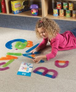 Learning Resources Letter Construction, Homeschool, School Activity Set, Play School, 60 Pieces, Ages 3+ 73 Pieces 37 81tUzAspbL