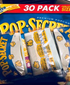 Pop Secret Microwave Popcorn, Movie Theater Butter Flavor, 3 Oz Sharing Bags, 30 Ct 3 Ounce (Pack of 30) 35 81tWVnuvSL