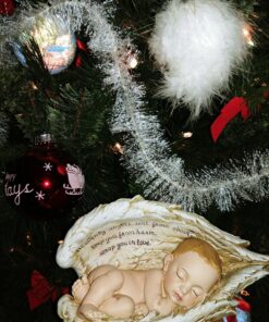 Joseph's Studio 4.25 Inch Tall Sleeping Baby in Wings Figurine 35 81tWhSiFx8L