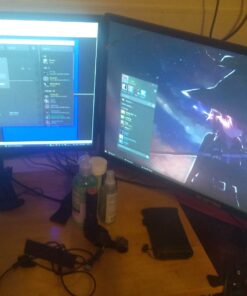 Sceptre E275W-1920 27" FHD 1080p 75Hz Monitor HDMI VGA Build-In Speakers, Metal Black 27 in 26 81tWseIhogL