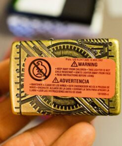 Zippo Skull Lighters Antique Brass 42 81tXAqWWvNL