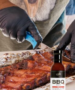 Loubier Gourmet: BBQ Sauce - Natural BBQ Sauce - 14.8 oz - All Natural and Unique Flavors - Delicious Glaze For Any Meat - Gluten Free - Made in the USA Hot BBQ Sauce 2 Pack 9 81tXrmeICKL