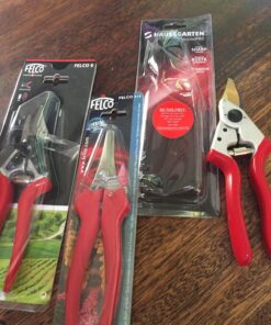 Haus & Garten PrecisionPRO 8" Titanium Pruning Shears - Heavy Duty Professional Bypass Pruner - Use As Rose Clippers, Premium Gardening Secateurs, Garden Scissors, Handheld Yard, Tree, & Plant Tool 34 81tXvpKGF3L