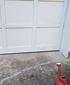 M-D Building Products 87668 18-Feet Universal Aluminum and Rubber Garage Door Bottom, Black 64 81tZcqJp 4L