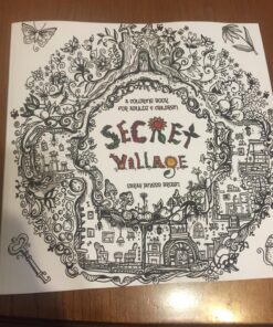Secret Village - A Coloring Book Adventure: Beyond the Garden Gate, Beneath the Forest Floor, Among the Hollow Trees - A Mystery Endures! (Purse Sized ... & Inspirational for Ages 9 to Adult) 68 81ta83A33mL 1
