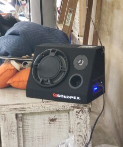 SONDPEX Bluetooth Speaker System & Digital Music Player 6.5" Subwoofer 200W Max Output FM Radio Receiver SD/MMC card and USB Reader, Wireless Outdoor Bluetooth Speaker, Portable Party Speaker CSF-E65B Standard Packaging 27 81tawkUTr7L