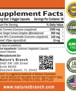 Extra Strength Turmeric Curcumin and Ginger & BioPerine - 1965mg Joint Support Supplement for Aches with Black Pepper Powder Extract - Premium Made in USA | Vegan Natural Non GMO Pills | 90 Capsules 23 81tc35D5AVL 3