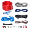 BOSS Audio Systems KIT2 8 Gauge Amp Installation Wiring Kit - A Car Amplifier Wiring Kit Makes Wire Connections and Brings Power to Your Radio, Subwoofers and Speakers 12 81tcQ9PLRhL