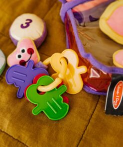 Melissa & Doug Pretty Purse Fill and Spill Soft Play Set Toddler Toy Standard Packaging 16 81tdDBpAfJL