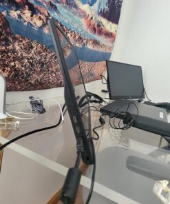 ViewSonic VA1655 15.6 Inch 1080p Portable IPS Monitor with a Built-in Stand, Mobile Ergonomics, USB C, Mini HDMI and Protective Case for Home and Office,Black 51 81te4yk0RYL