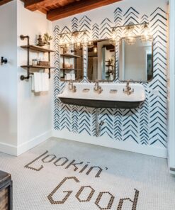 Design House 519728 Ajax 3 Light Vanity Light, Galvanized Steel Finish 47 81tepN02b6L