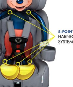 KidsEmbrace 2-in-1 Forward-Facing Harness Booster Seat, Disney Mickey Mouse 21 81tfC06VIpL
