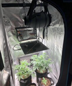 VIVOSUN R4 4 Inch 190 CFM Inline Duct Ventilation Fan with Variable Speed Controller for Grow Tent 40 81tfTeZWD4L