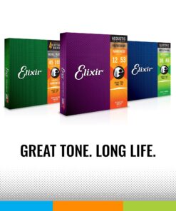 Elixir Strings Electric Guitar Strings w POLYWEB Coating, Light (.010-.046) Light (.010-.046) 6 String Set 21 81tfiMeMvhL