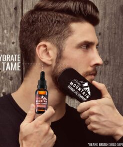 Rocky Mountain Barber Company Men’s Cedarwood Beard Oil - Featuring Grapeseed Oil, Coconut Oil, Argan Oil and Real Cedarwood Essential Oil 16 81tgXy1ksnL