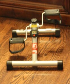 Stamina InStride Cycle XL - Folding Cycle Pedal Exerciser - Fitness Bike with Smart Workout App for Seated Exercise - Foldable Exercise Bike for Home Workout 25 81tgz214crL