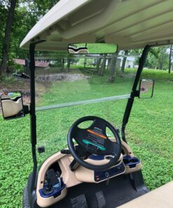 10L0L Golf Cart Rear View Mirror Universal for EZGO Club Car Yamaha, Adjustable Golf Cart Mirror with Extra Wide 270 Degree Panoramic Rearview Mirror-16.5 Inch 24 81th5M0kdWL