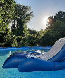 Intex Floating Recliner Inflatable Lounge, 71in X 53in, Multicolor 1 Pack 33 81thEZje2TL