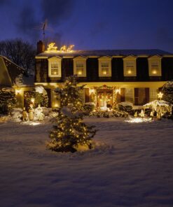 VMANOO Solar Christmas Lights 72 Feet 22 Meter 200 LED 8 Modes Fairy String Lights for Outdoor, Gardens, Homes, Wedding,Party,Lawn,Tree,Gift,Waterproof(Warm White) 1 PACK Warm White 28 81thXUEu0iL