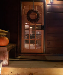 Prime-Line 3809BZ3068-I-WF Woodguard Steel Security Door – Traditional Screen Door Style with the Strength of a Steel Security Door – Steel and Wood Construction, Non-Handed, Bronze (Single Pack) 29 81tjggPg9L