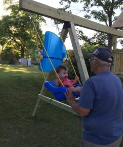 Swing-N-Slide WS 4467 EZ Frame Bracket for Swing Set Swing Beam (Includes 1 Bracket), Green 17 81tju4eHYL