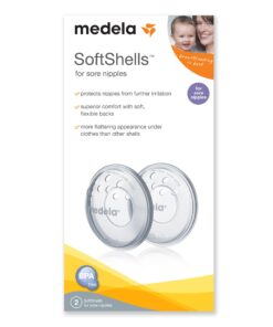 Medela SoftShells Breast Shells for Sore Nipples for Pumping or Breastfeeding, Discreet Breast Shells, Flexible and Easy to Wear, Made Without BPA 15 81tlCn80CAL