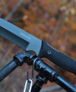 Schrade Bedrock High Carbon Steel Fixed Blade Knife with 7in Drop Point Blade for Buschcraft 29 81tm04vdFKL