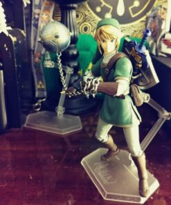 Good Smile The Legend of Zelda Twilight Princess Link (Deluxe Version) Figma Action Figure, 180 months to 1188 months 76 81tmYBloKSL
