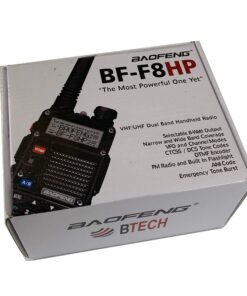 BAOFENG BF-F8HP (UV-5R 3rd Gen) 8-Watt Dual Band Two-Way Radio (136-174MHz VHF & 400-520MHz UHF) Includes Full Kit with Large Battery 21 81tmZqAclcL