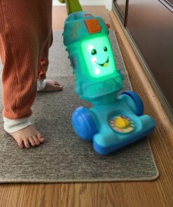 Fisher-Price Laugh & Learn Toddler Toy Light-Up Learning Vacuum Musical Push Along For Pretend Play Ages 1+ Years 32 81tmwmuNekL 1