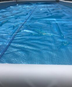 Intex 18ft X 9ft X 52in Ultra Frame Rectangular Pool Set with Sand Filter Pump, Ladder, Ground Cloth & Pool Cover 18 ft x 9 ft x 52 in 42 81tnHlhAJVL