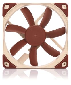 Alternative view of Noctua NF-S12A PWM, Premium Quiet Fan, 4-Pin (120mm, Brown)