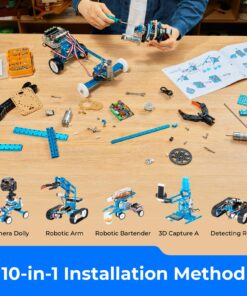 Alternative view of Makeblock mBot Ultimate 10 in 1 Robot Building Toys, Robotics Kit App Remote Control Robot Toys Compatible with Arduino C & Raspberry Pi, STEM Educational DIY Robot Arm Kit Gift for Teenagers & Adults Ultimate Robot