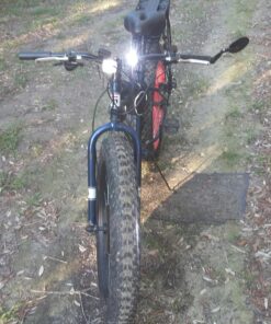Mongoose Dolomite Mens and Womens Fat Tire Mountain Bike, 26-Inch Wheels, 4-Inch Wide Knobby Tires, 7-Speed, Adult Steel Frame, Front and Rear Brakes Navy Blue 17-Inch/Medium 42 81towlhm4sL