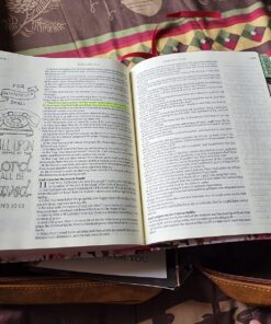 KJV Holy Bible, My Creative Bible, Faux Leather Flexcover - Ribbon Marker, King James Version, Pink Floral 76 81tpmEsqL