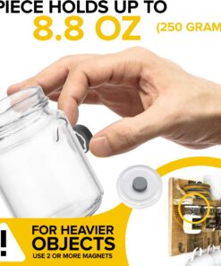 X-Bet Magnet Ceramic Magnets - Round Disc - Flat Circle Magnets Bulk for Crafts, Science & Hobbies - Perfect for Refrigerator, Whiteboard, Fridge and Science Experiments 100 PCs 25 81tpyQblVKL 1