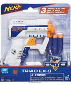 NERF N-Strike Elite Triad EX-3 Blaster 15 81tqPrSQuaL