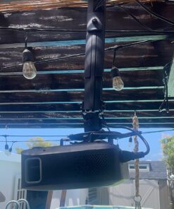 VIVO Universal Extending Ceiling Projector Mount, Height Adjustable Projection, Black, MOUNT-VP02B 38 81tsGhavP5L