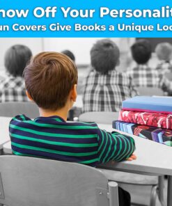 Stretchable Jumbo Book Cover ~ Set of 3 Assorted 11 81tsMFqicSL